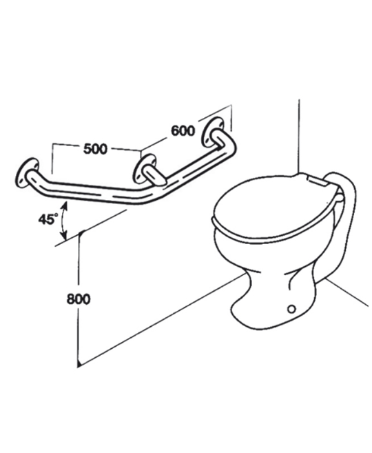 Toilet Rail - Type 05