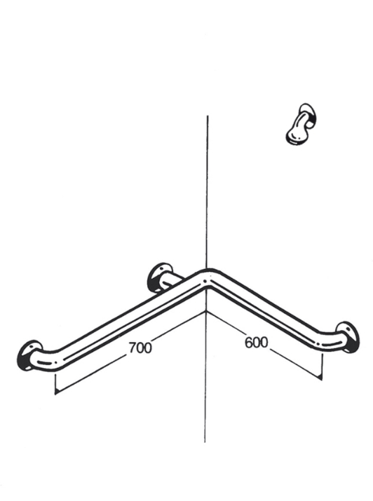 Bath/Shower Rail - Type 18