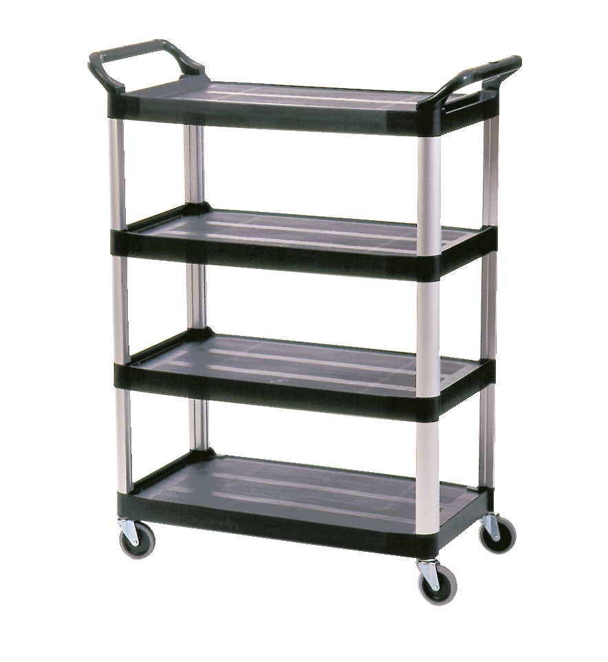 Rubbermaid X-Tra Utility 4 Shelf Cart