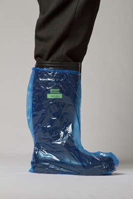 LD Polyethylene Boot Covers - Waterproof – Blue