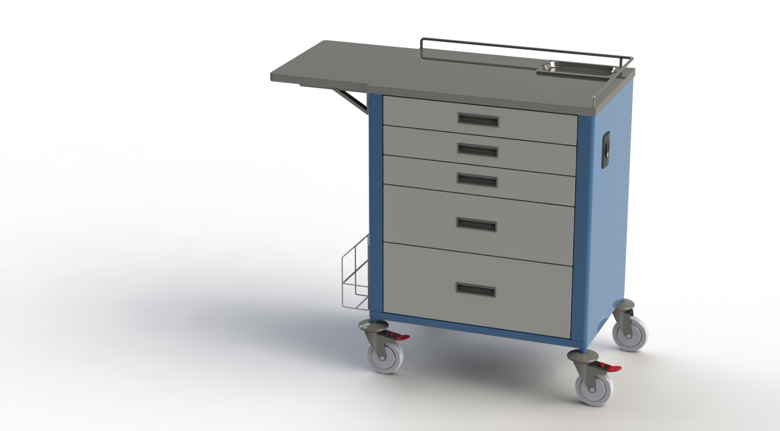 12-24 Unit Medication Trolley