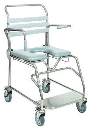 Mobile Shower Commode - Wide