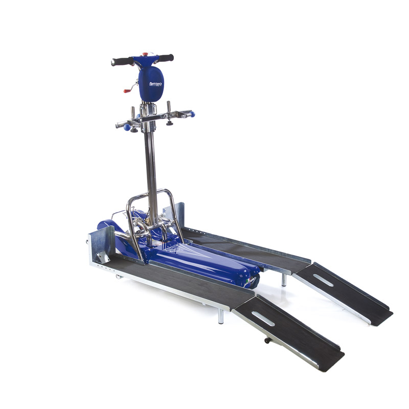 Electric Wheelchair Stairclimber with Ramps