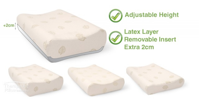 Naturelle Latex Pillow - Gently Contoured - Image 3
