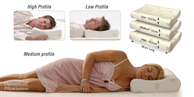 Naturelle Latex Pillow - Gently Contoured - Image 2