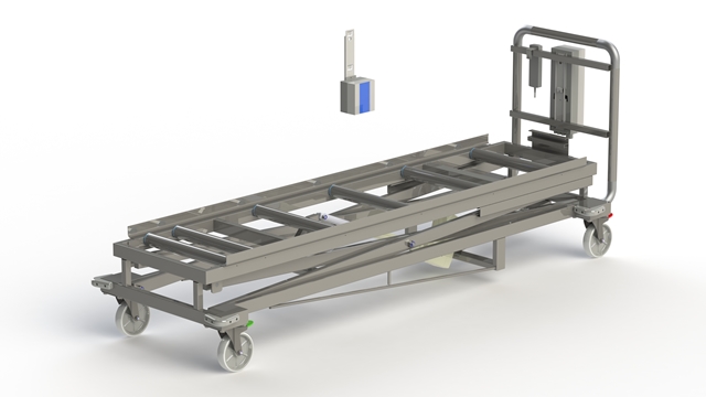 Rago Mortuary Standard Lifter