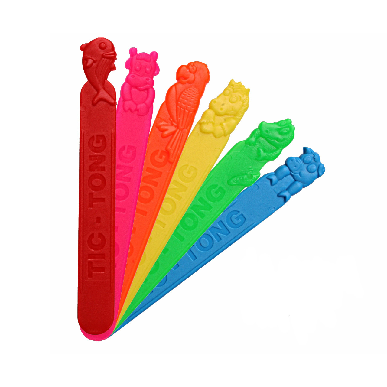 Tic Tong Plastic Tongue Depressor - Animal