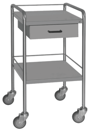 One Drawer Dressing Trolley