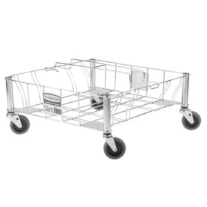 Alternative view of Rubbermaid Slim Jim Stainless Steel Dolly
