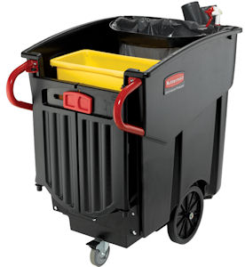 Rubbermaid Mega BRUTE Mobile Collector Cart