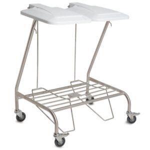 Classic Double Linen Skip with Lids