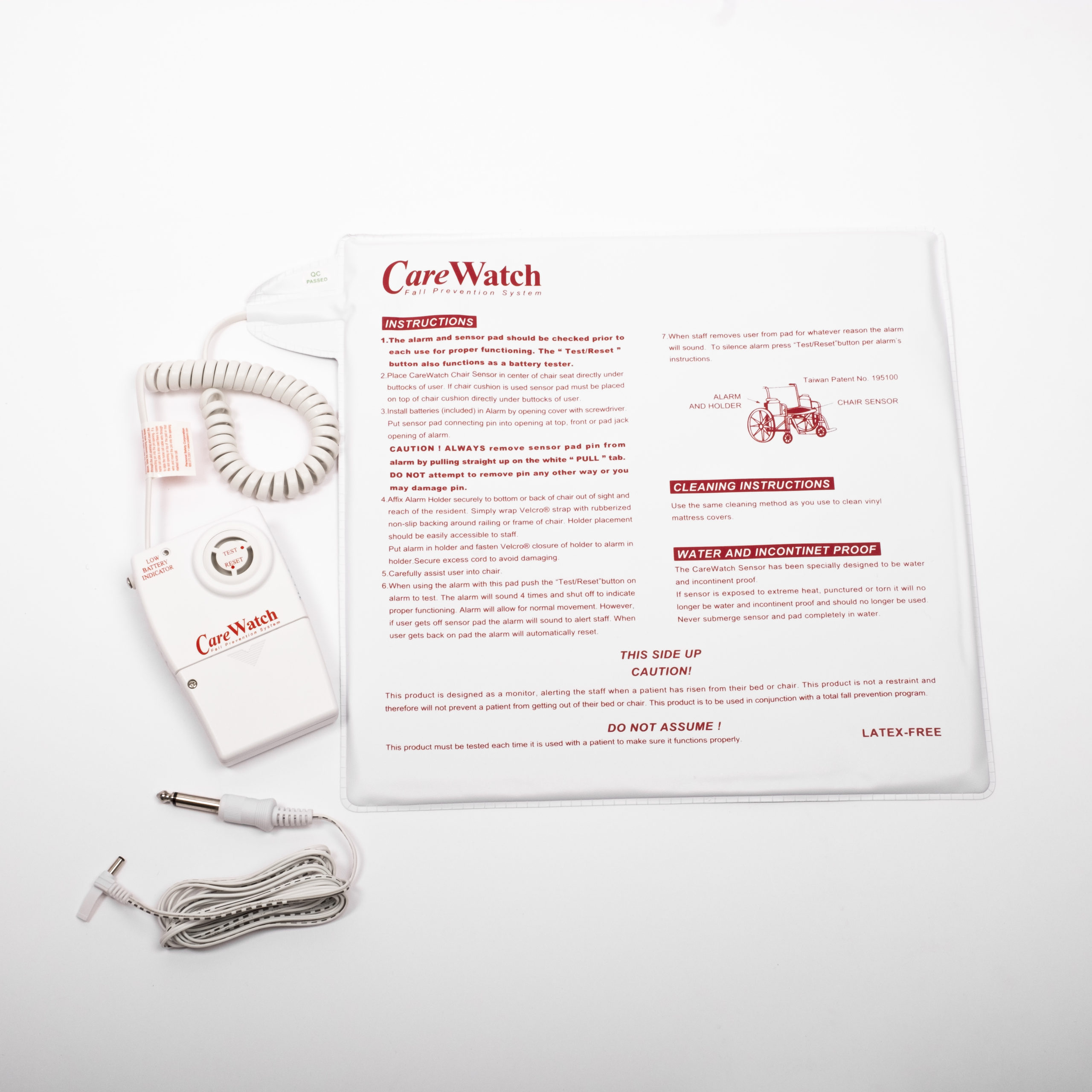 CareWatch Bed Alarm and Sensor Pad - Image 9