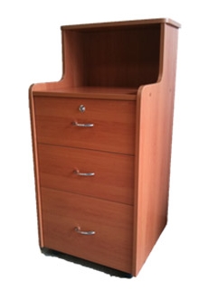 Bedside Locker With Hutch