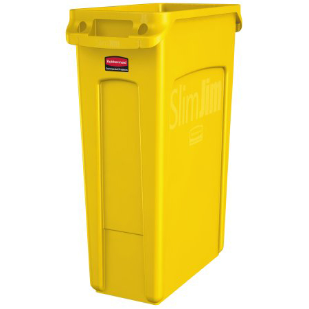 Slim Jim Container with Venting Channels