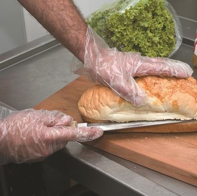 Polyethylene Powder Free Clear Gloves - Image 2