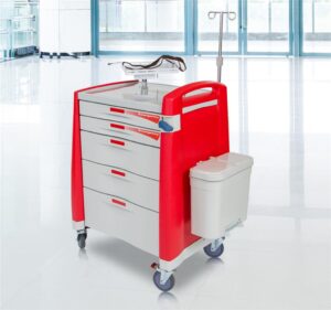Alternative view of Bravo Emergency Cart