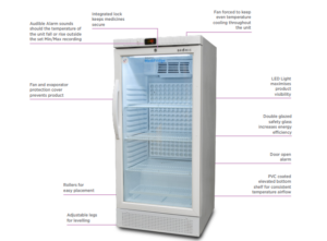 MediFridge Vaccine Chiller 220L - Image 2