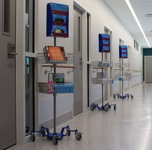 Mobile PPE Stand - Image 3
