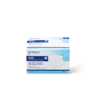 Alternative view of D95 P2 Respirator Masks with FitClip™