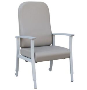 Upholstered in Sand Vinyl