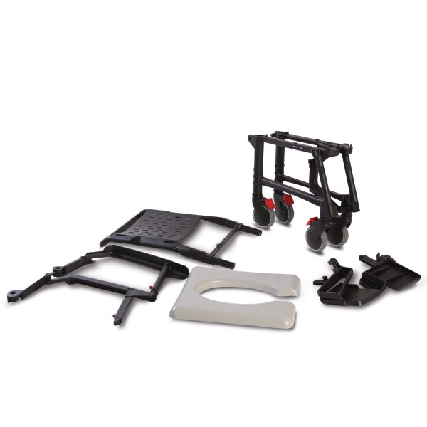 Folding Mobile Shower Commode - Image 4