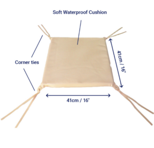 Shower Chair Back Cushion - Image 3