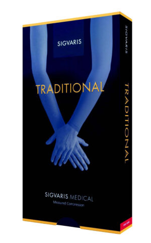 Sigvaris Traditional Armsleeve (C-G Without Mitten) Class 2 (Grip Top) - Image 2