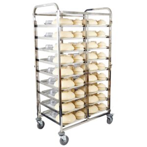 Stainless Steel Meal Delivery Trolley - Image 7