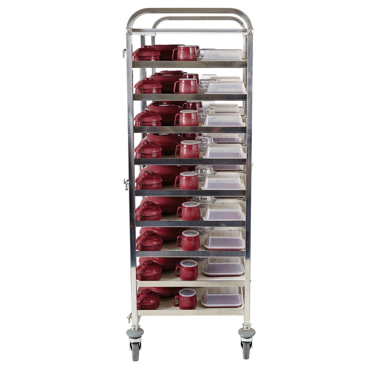 Stainless Steel Meal Delivery Trolley - Image 5