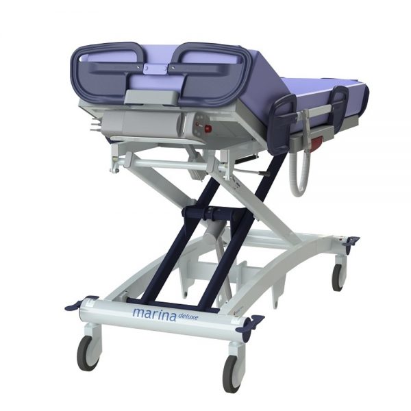 Lopital Marina Deluxe Shower Trolley - Electric - Image 3
