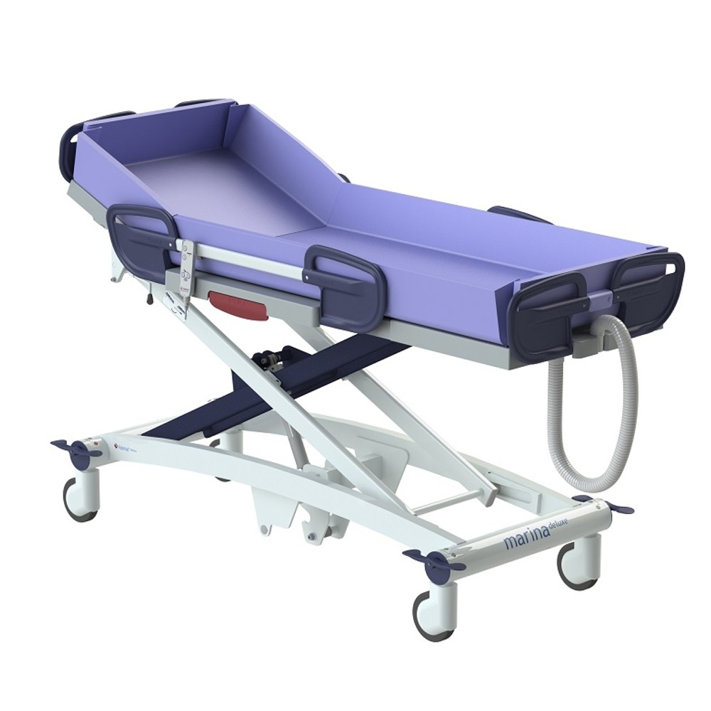 Lopital Marina Deluxe Shower Trolley - Electric - Image 2