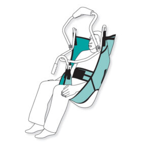 Pivot Care Sling with E- Clip Buckle - Mesh, XXL