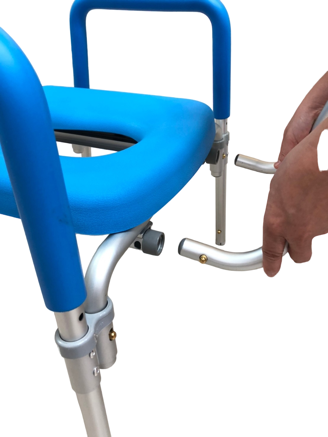 3 in 1 Width Adjustable Bariatric Commode 48–63cm - Image 10