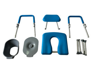 3 in 1 Width Adjustable Bariatric Commode 48–63cm - Image 11