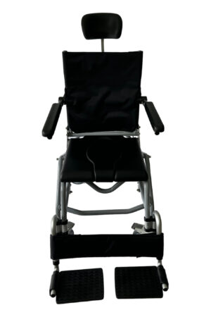 Alternative view of Aluminium Mobile Tilt in Space Shower Commode