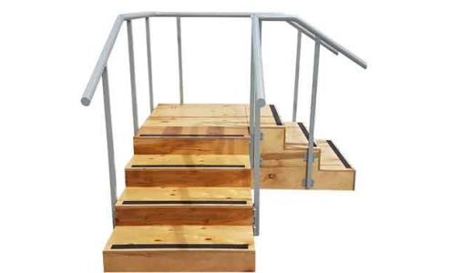 Rehabilitation Stairs 4 x 3 Corner