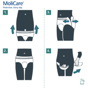MoliCare Premium Mobile Pants - 10 Drops - Unisex - Image 4
