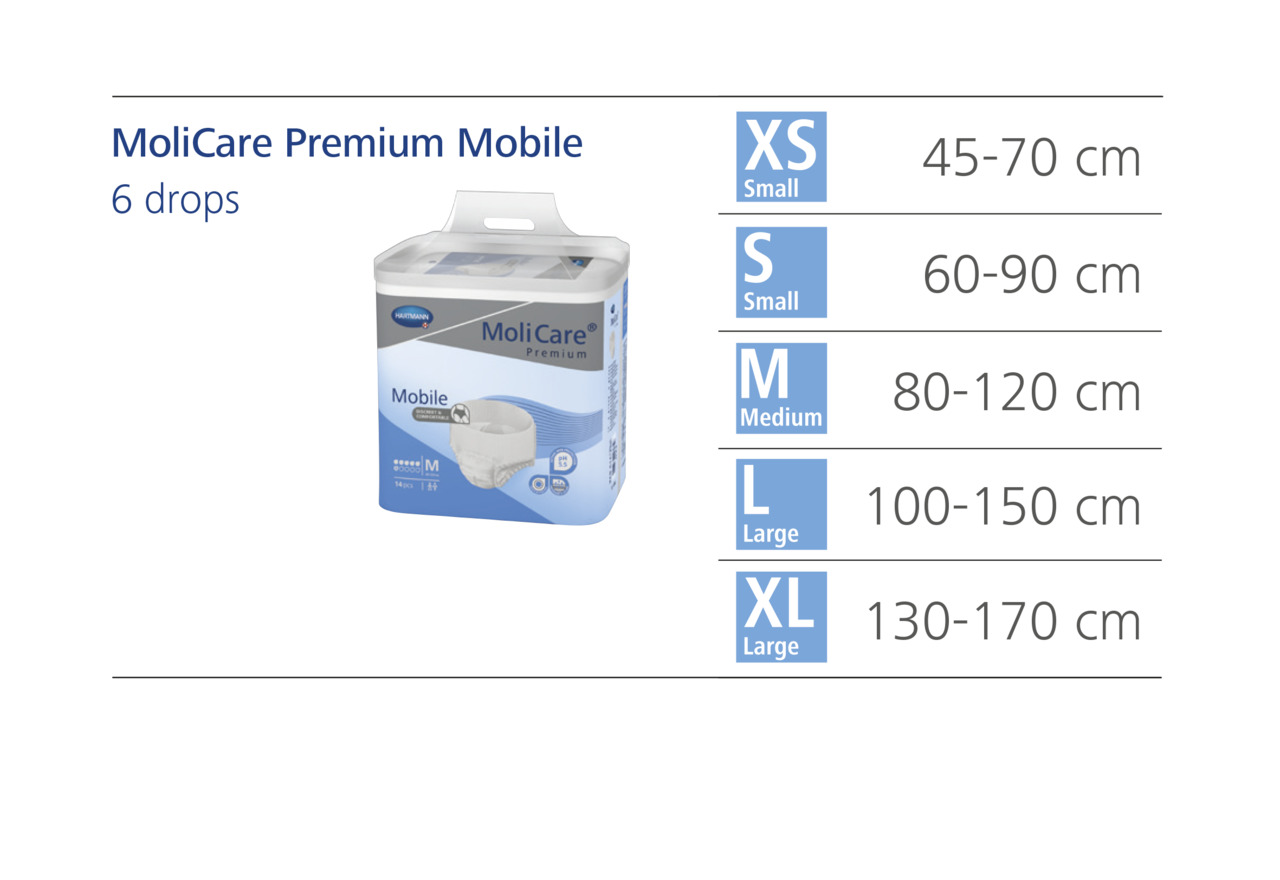 MoliCare Premium Mobile Pants - 6 Drops - Unisex - Image 2
