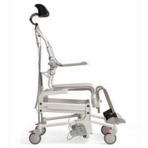 Etac Alto Electronic Mobile Shower Commode with Pan Holder - Image 13