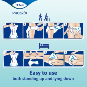 TENA ProSkin Flex Maxi - Belted Incontinence Brief - Unisex - Image 2