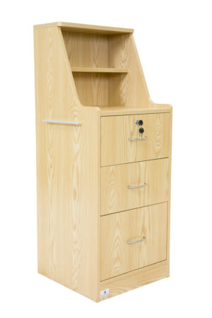 Alternative view of Hutch Cabinet With Locking Drawers