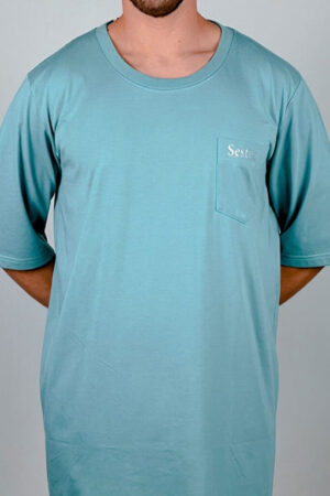 Adaptive Open Back Round Neck 3/4 Sleeve Long T-Shirt - Image 2