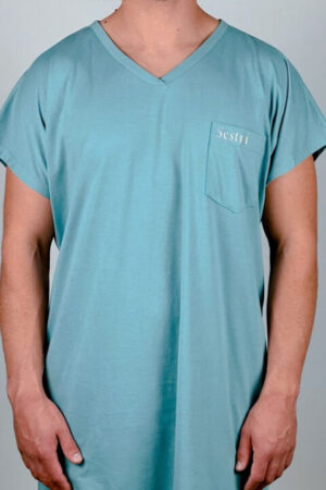 Adaptive Open Back V-Neck Cap Sleeve T-Shirt - Image 3