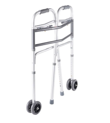 Super Bariatric Walker with Double 5" Wheels - SWL 315kg - Image 3