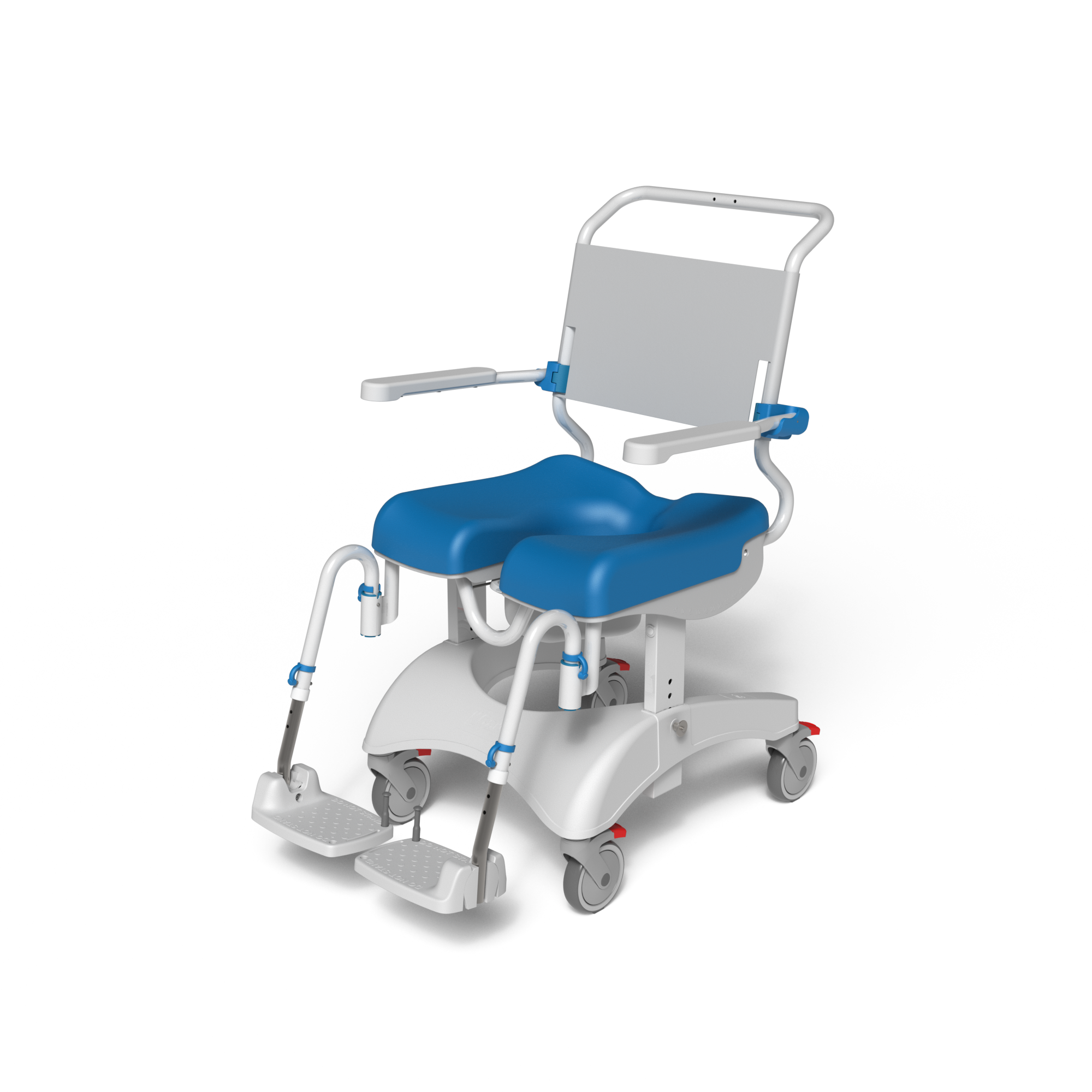 Essence Assist Attendant Propelled Shower Commode